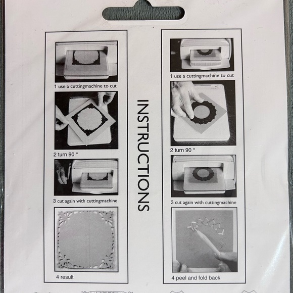 Lot of 4 Nellie Snellen multi frame dies - Picture 2 of 9